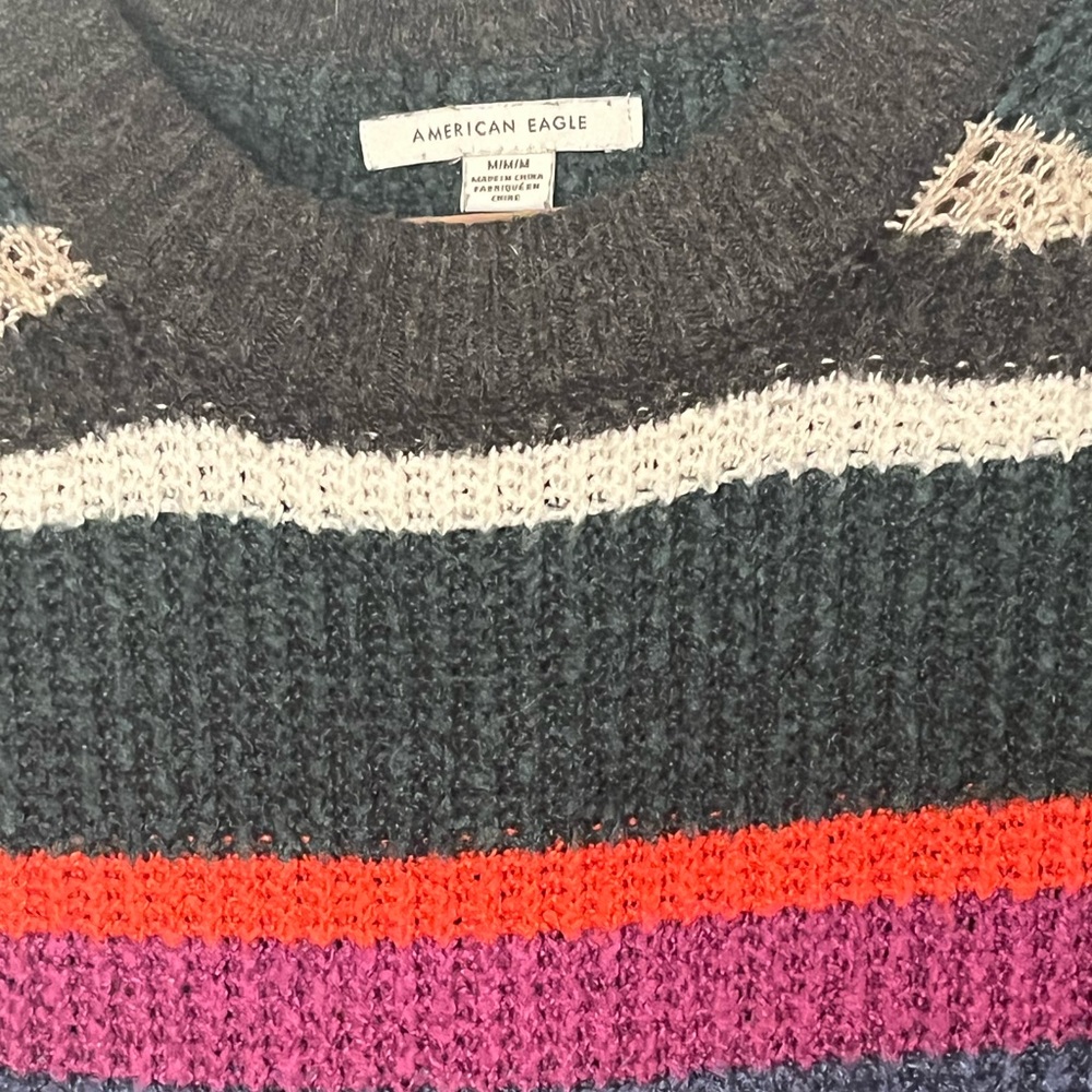 Stripped American eagle pullover - Picture 2 of 2